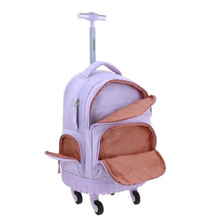Foto 7 | Mochila Grande Con Ruedas Impermeable Lila 1818 Zilp