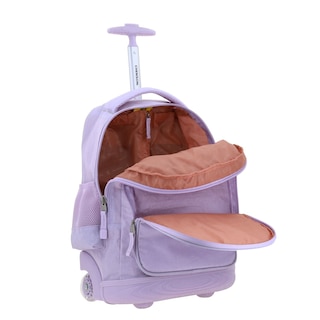 Foto 7 | Mochila Grande Con Ruedas Led Lila 1818 Zilp