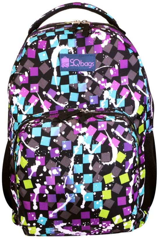 Foto 3 pulgar | Mochila Escolar Confeti Morada