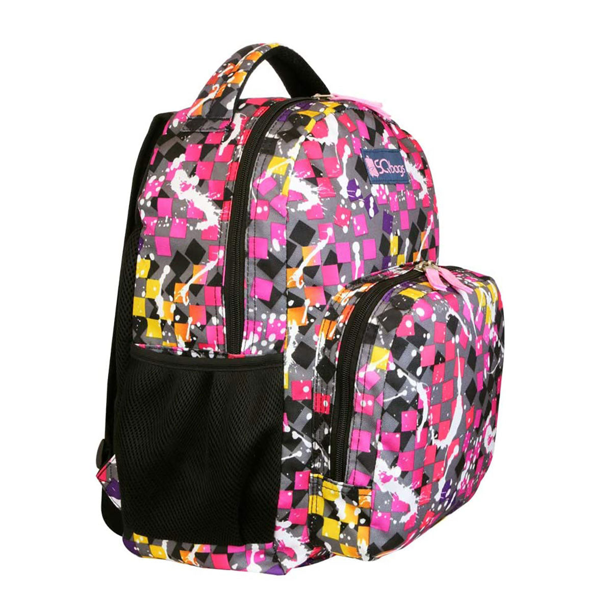 Mochila Escolar Confeti Rosa