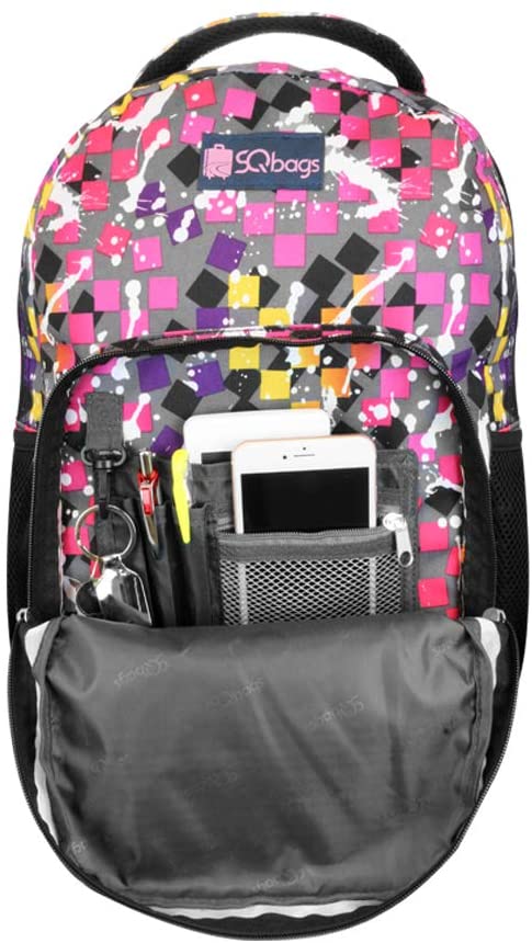 Foto 4 pulgar | Mochila Escolar Confeti Rosa