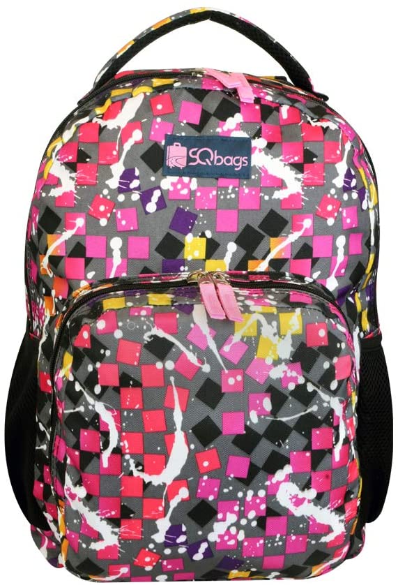 Foto 5 pulgar | Mochila Escolar Confeti Rosa