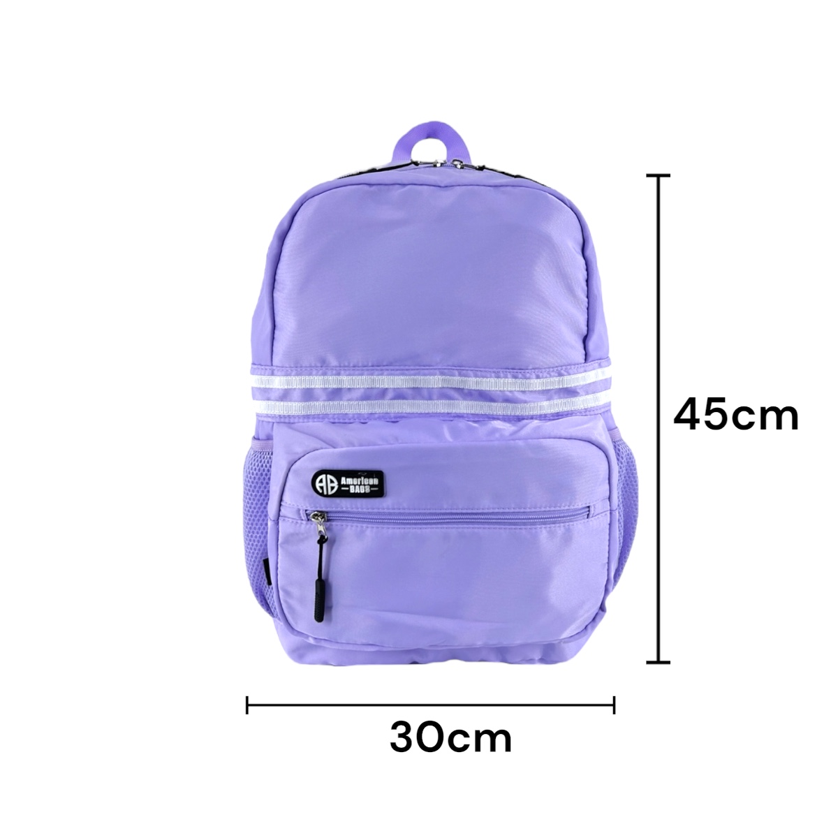 Foto 3 pulgar | Mochila American Bags Escolar Juvenil Color Lila
