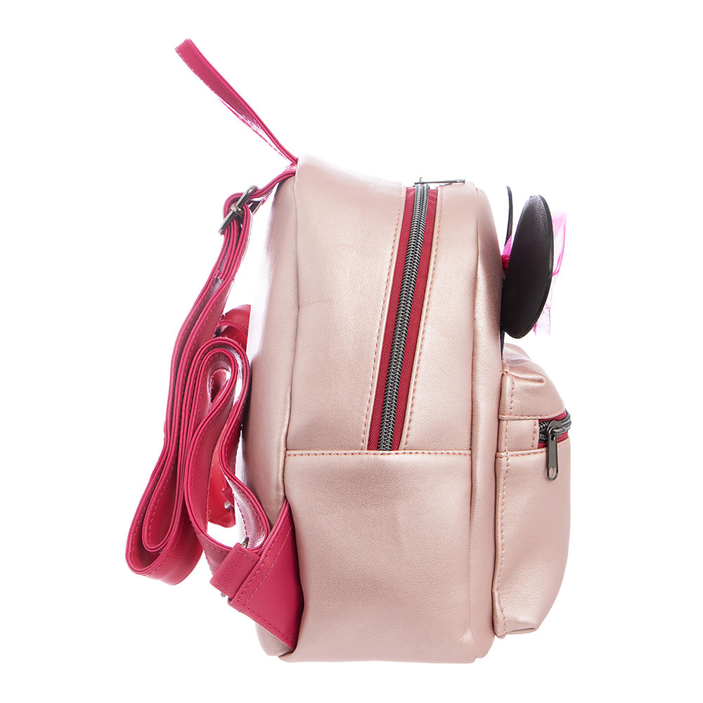 Foto 4 pulgar | Mini Mochila Juvenil Disney Truzt Minnie (25.4 Cm) (rosa)