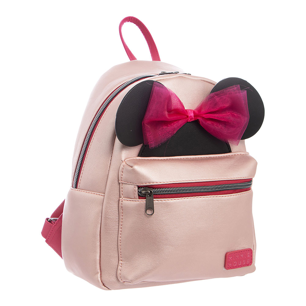 Foto 7 pulgar | Mini Mochila Juvenil Disney Truzt Minnie (25.4 Cm) (rosa)