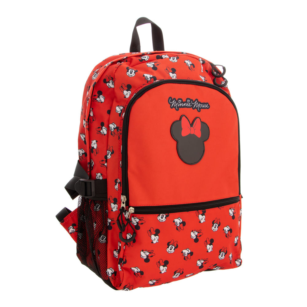 Foto 7 pulgar | Mochila Juvenil Disney Truzt Minnie (20l Rojo)