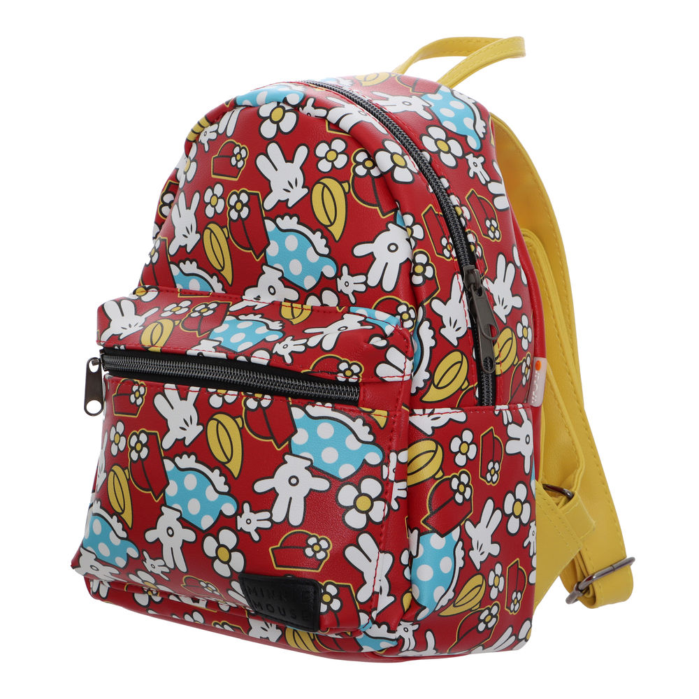 Foto 4 pulgar | Mini Mochila Juvenil  Disney Truzt Minnie (25.4 Cm) (rojo)