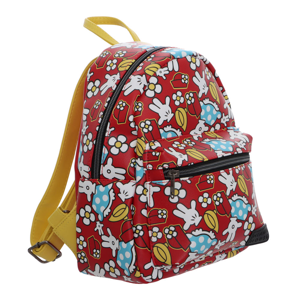 Foto 5 pulgar | Mini Mochila Juvenil  Disney Truzt Minnie (25.4 Cm) (rojo)