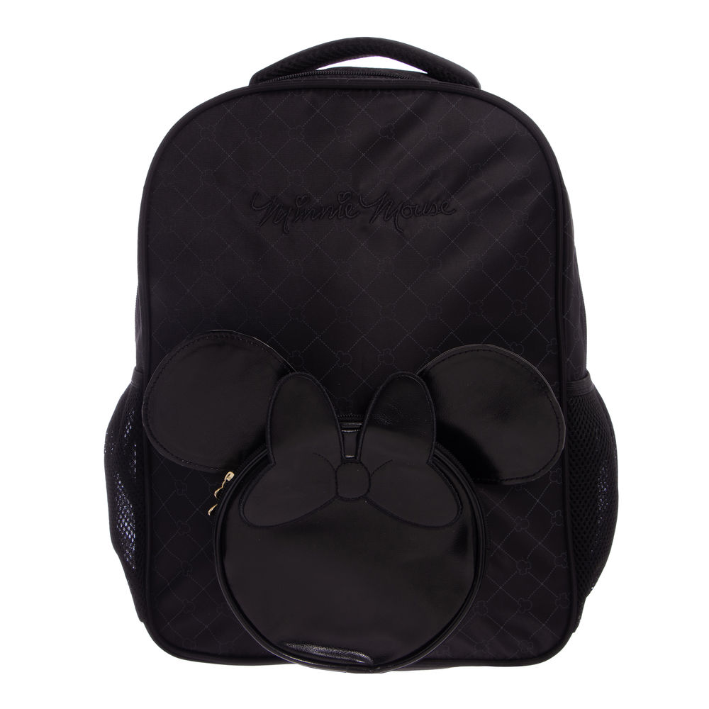 Mochila Primaria Infantil Disney Minnie (20l Negro)