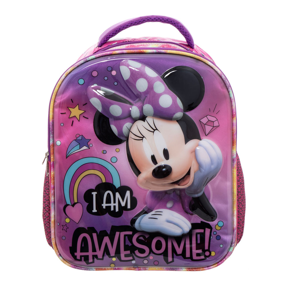 Mochila Kínder Infantil Disney Minnie (14l Rosa)