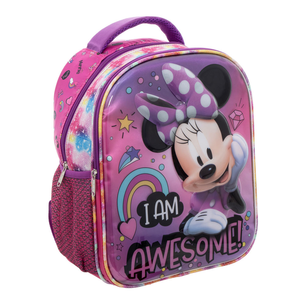 Foto 5 pulgar | Mochila Kínder Infantil Disney Minnie (14l Rosa)