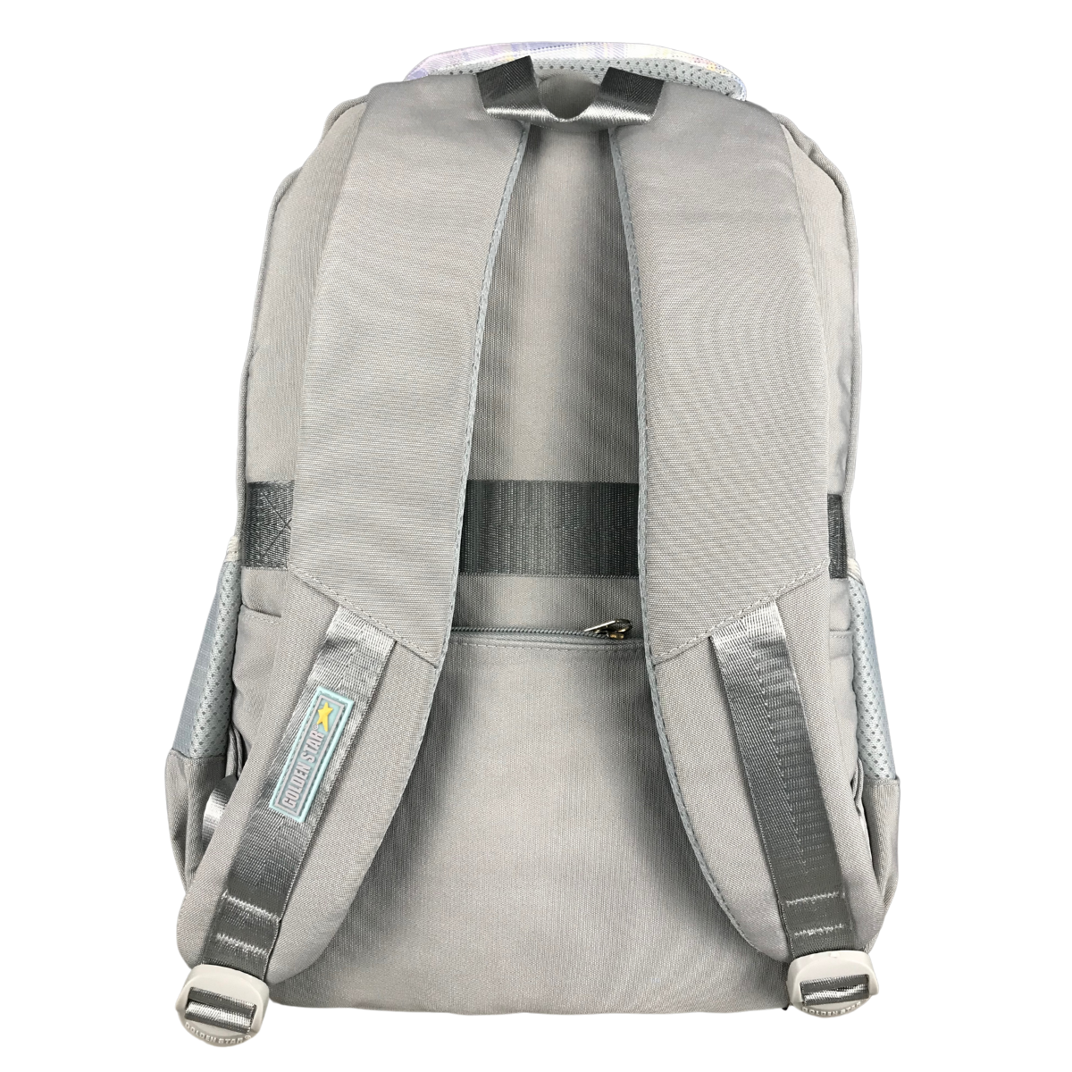 Foto 6 pulgar | Mochila Golden Star Escolar Juvenil Df-8944 Color Gris