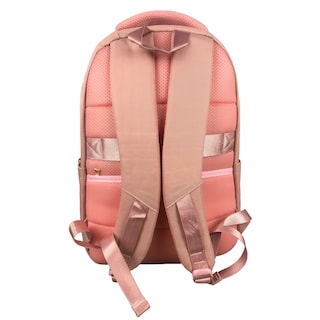 Foto 5 | Mochila Golden Star Escolar Diseño Acolchado Df-8969 Color Coral