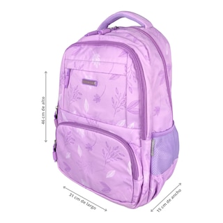 Foto 3 | Mochila Golden Star Primaria Niña Df-8980 Color Lila