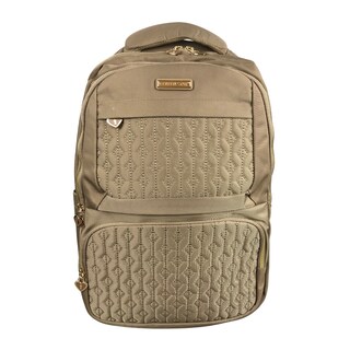 Foto 1 | Mochila Golden Star Escolar Diseño Acolchado Df-8969 Color Caqui