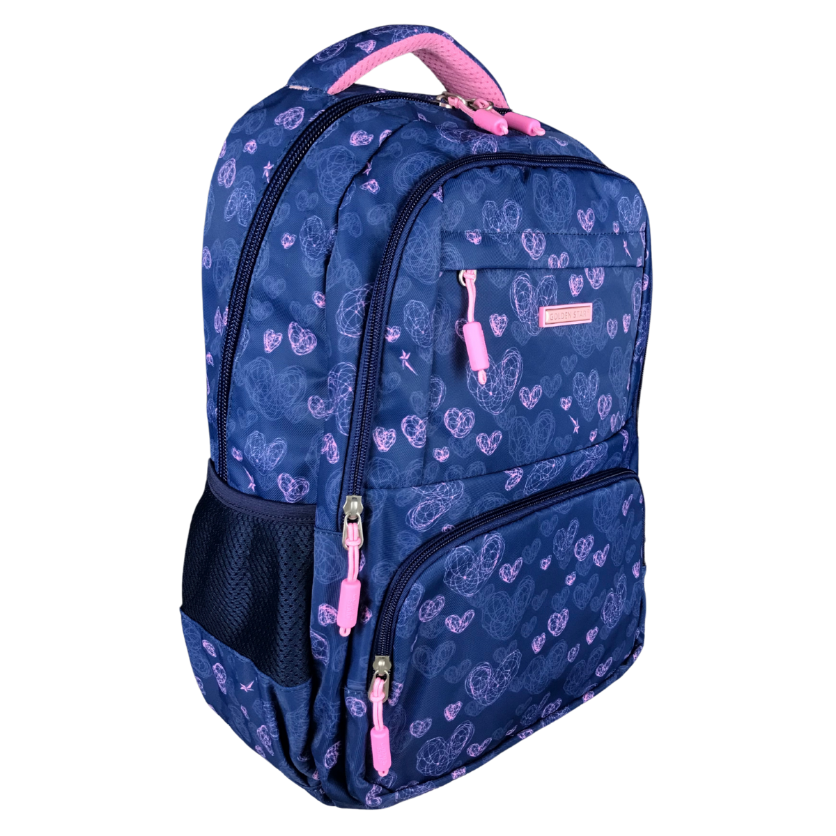 Foto 5 pulgar | Mochila Golden Star Primaria Niña Df-8980 Color Azul Marino