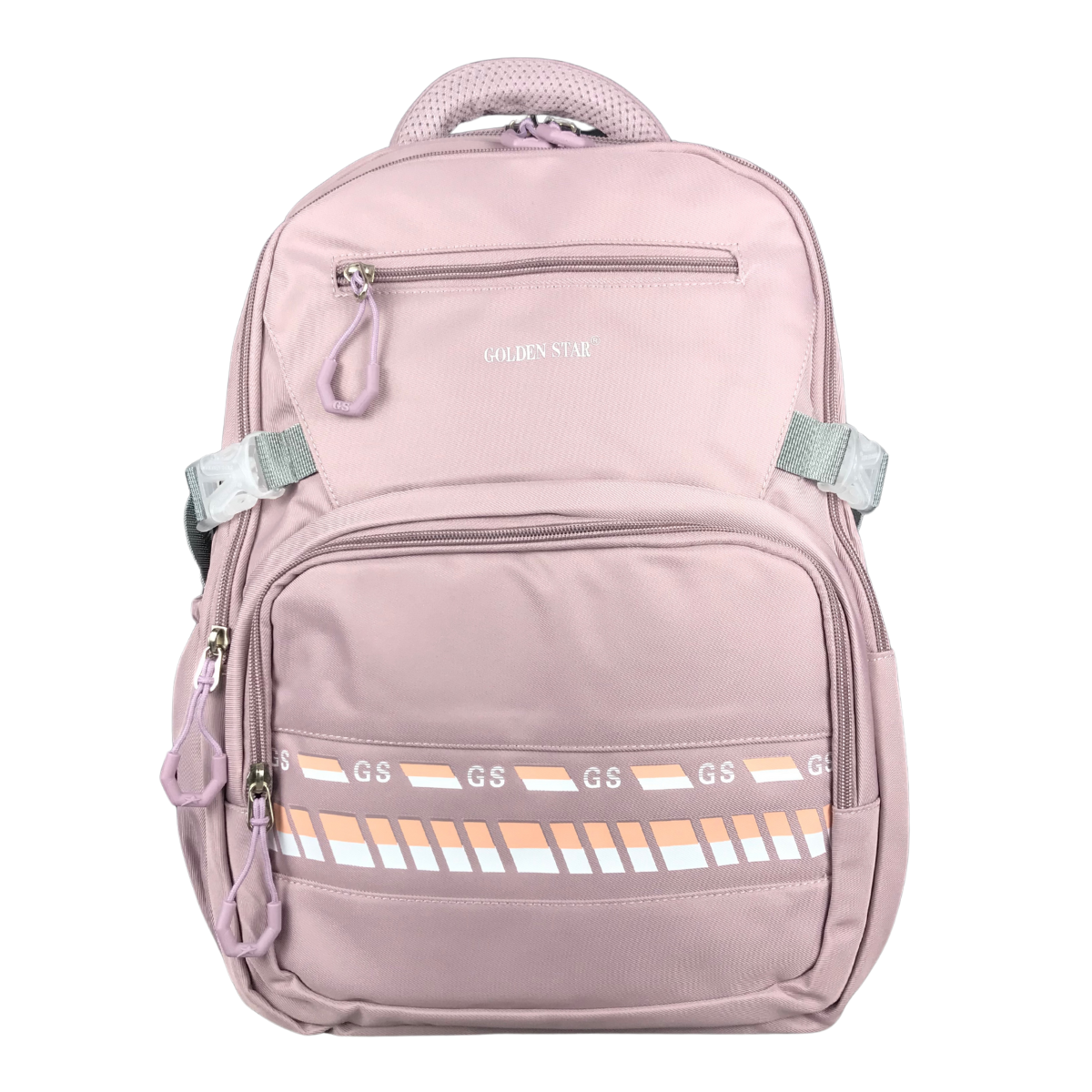 Mochila Golden Star Lisa Juvenil Urbana Escolar Gf-1035 Color Lavanda