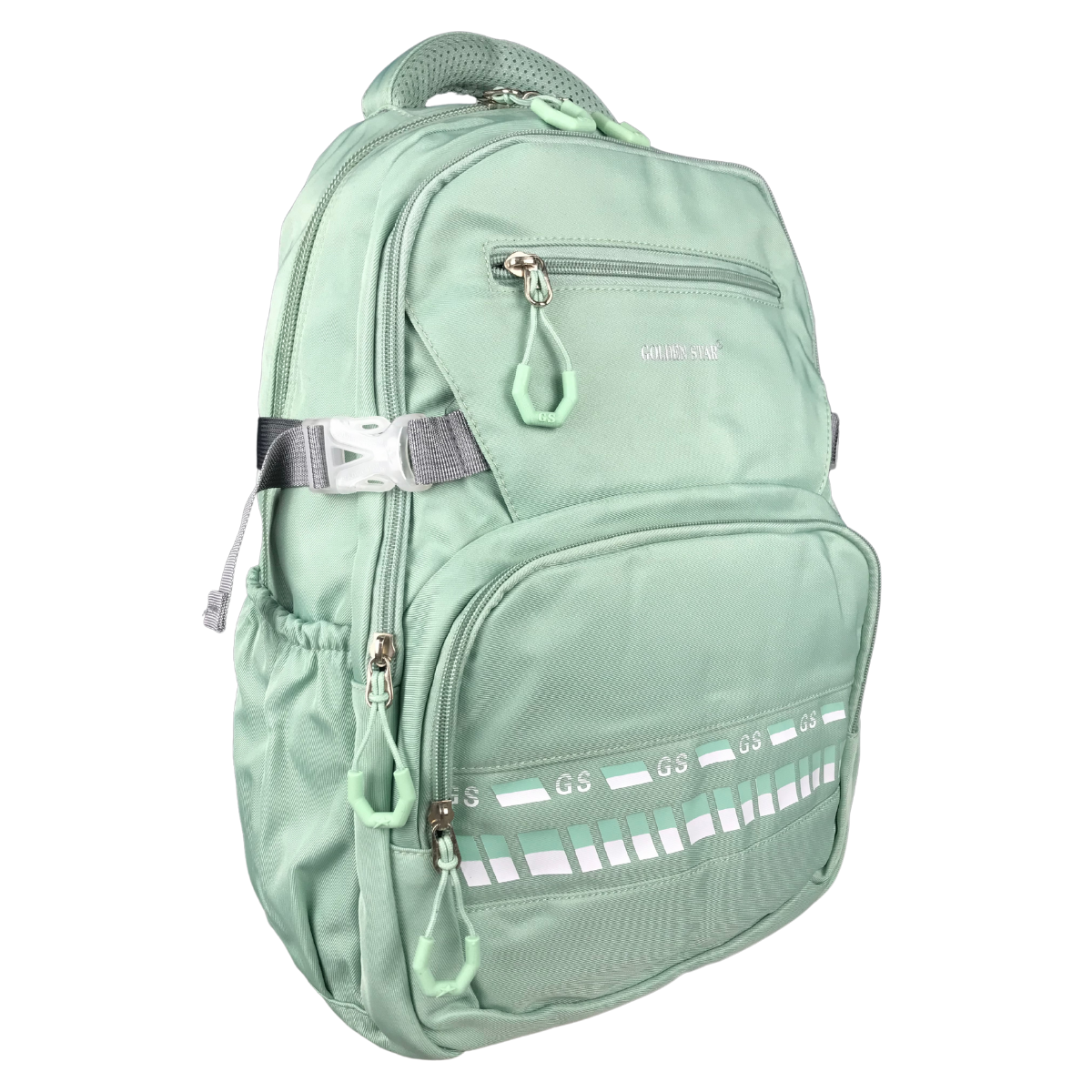 Foto 5 pulgar | Mochila Golden Star Lisa Juvenil Urbana Escolar Gf-1035 Color Verde
