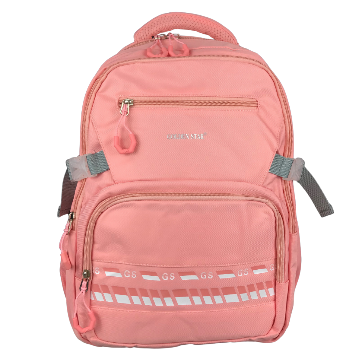 Mochila Golden Star Lisa Juvenil Urbana Escolar Gf-1035 Color Coral