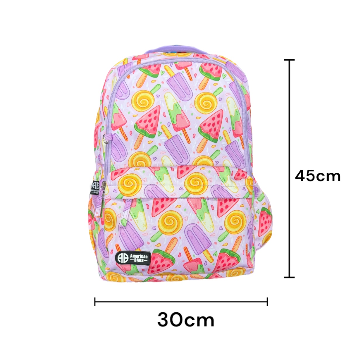 Foto 3 pulgar | Mochila Porta Laptop Escolar Diseño Juvenil American Bags Color Pastel