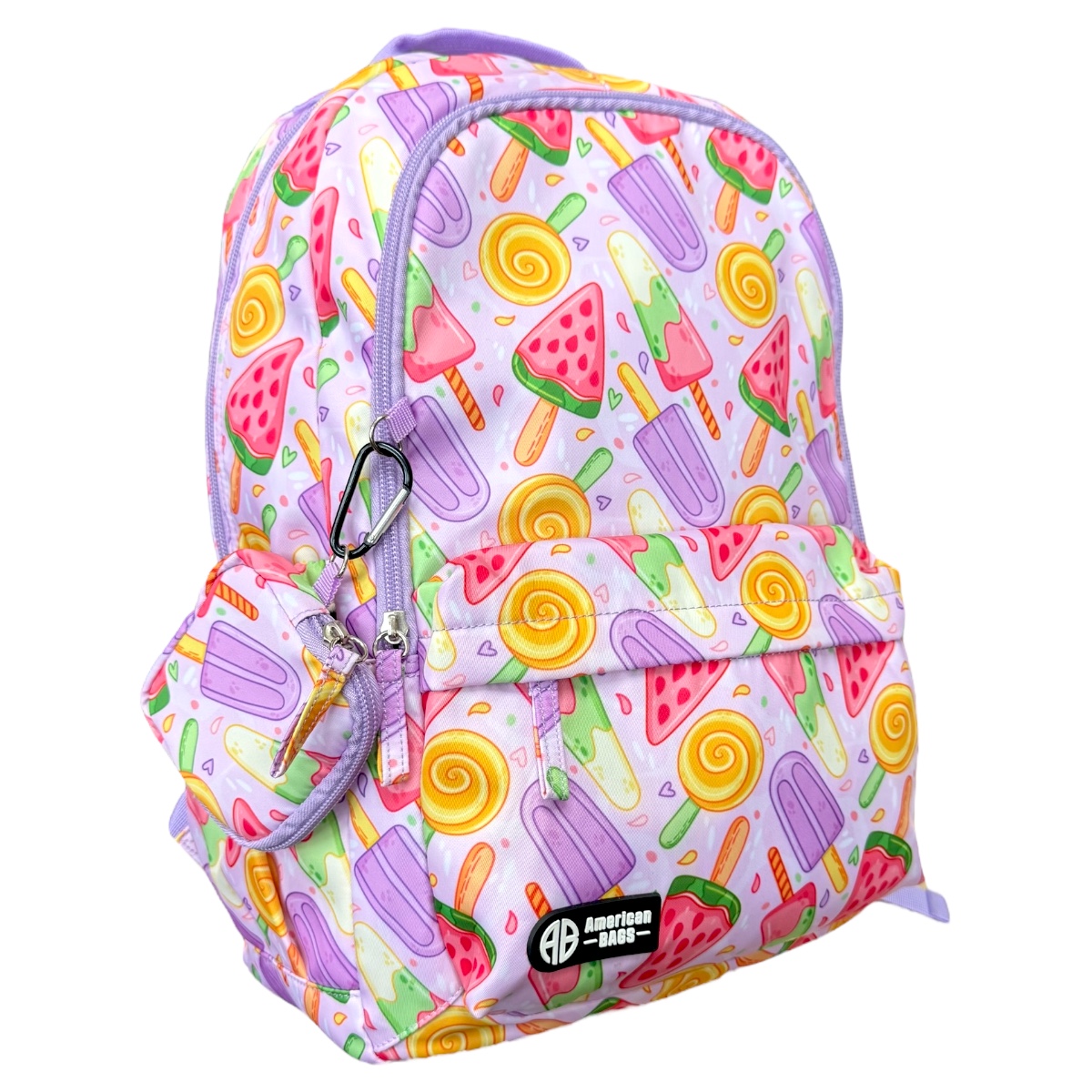 Foto 4 pulgar | Mochila Porta Laptop Escolar Diseño Juvenil American Bags Color Pastel