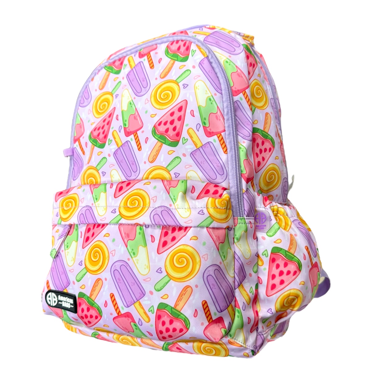 Foto 7 pulgar | Mochila Porta Laptop Escolar Diseño Juvenil American Bags Color Pastel