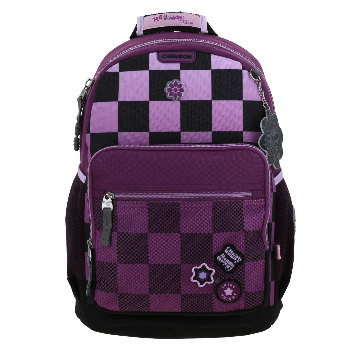 Foto 2 pulgar | Mochila Escolar Grande Chenson Happy Girl Chester Hg70235-3