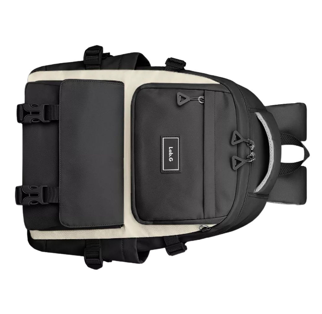 Foto 6 pulgar | Mochila Escolar Backpack Diseño Liso 30l, Negro
