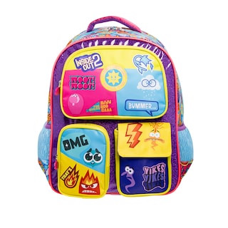 Foto 1 | Mochila Para Niñas Disney Inside Out 2 (alegría Tristeza Desagrado Furia Temor 20l)