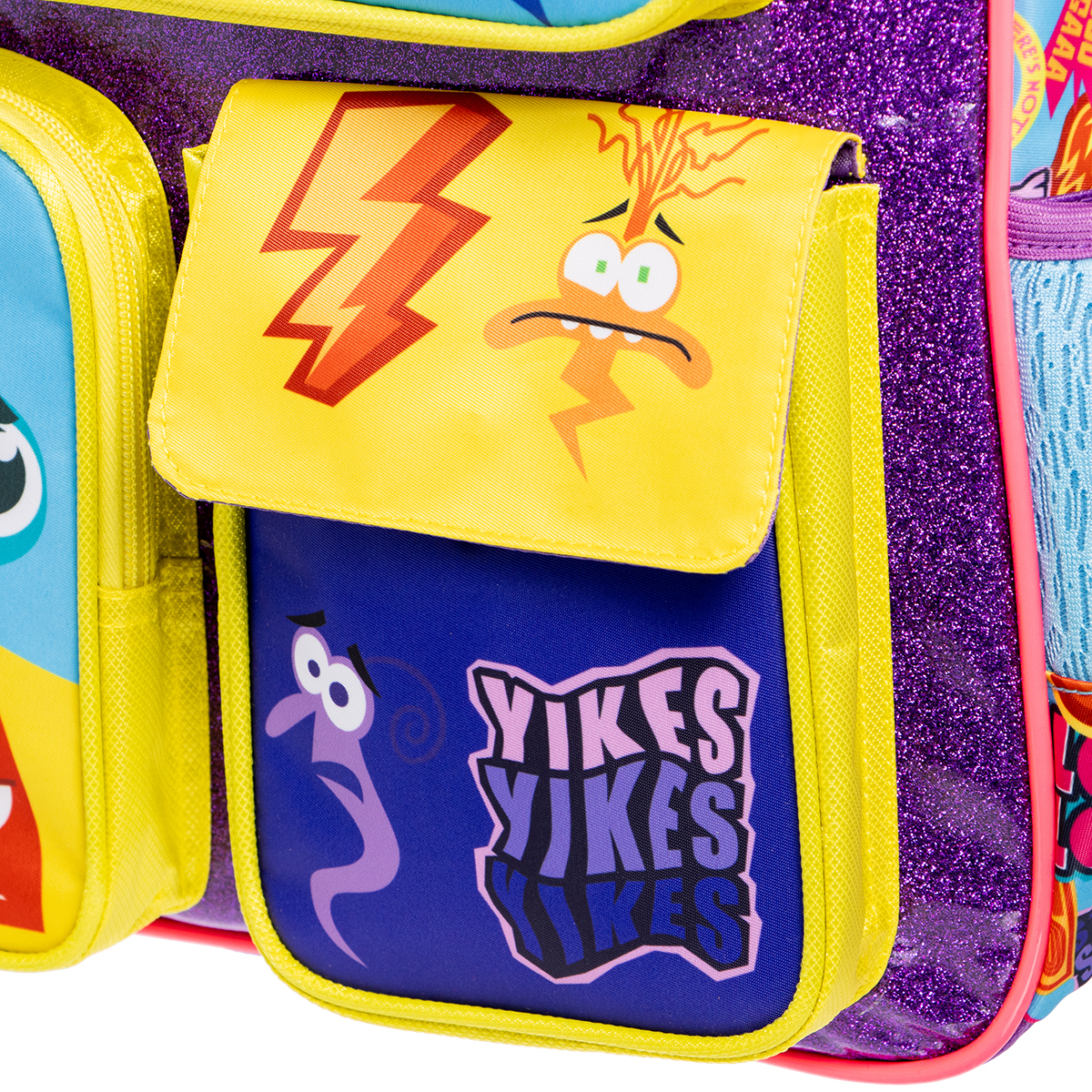 Foto 6 pulgar | Mochila Para Niñas Disney Inside Out 2 (alegría Tristeza Desagrado Furia Temor 20l)
