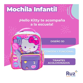 Foto 3 | Mochila Infantil Sanrio Hello Kitty 20 L