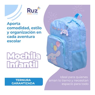 Foto 4 | Mochila Infantil Sanrio Cinnamoroll 20 L