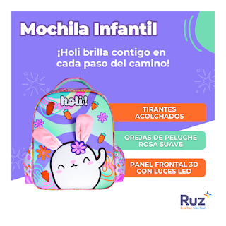 Foto 3 | Mochila Primaria Infantil Ruz Holi 20 L