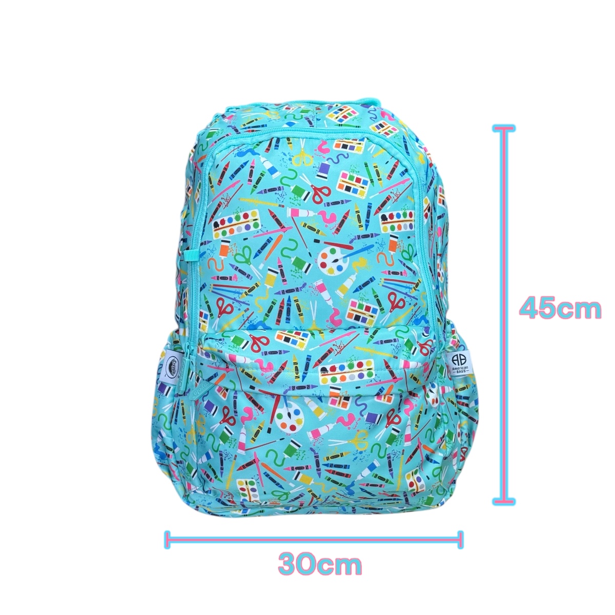 Foto 3 pulgar | Mochila Porta Laptop Escolar Juvenil Crayola Color Menta