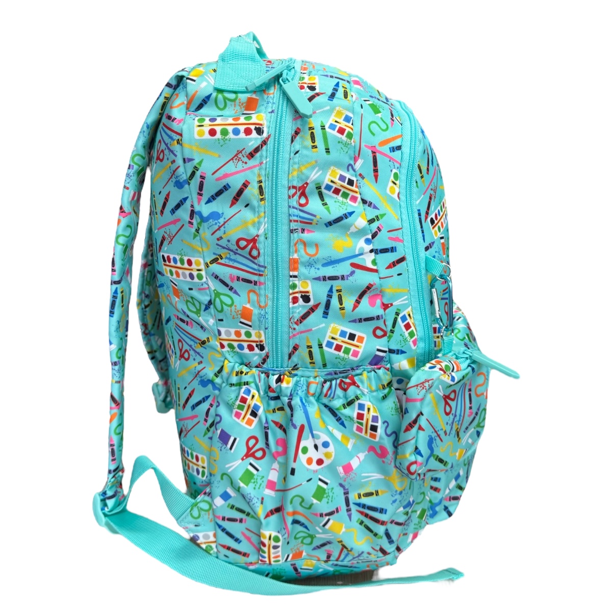 Foto 9 pulgar | Mochila Porta Laptop Escolar Juvenil Crayola Color Menta