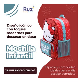 Foto 4 | Mochila Primaria Infantil Sanrio Hello Kitty 20 L