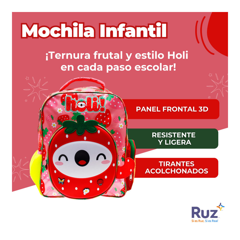 Foto 4 pulgar | Mochila Primaria Infantil Ruz Holi 20 L
