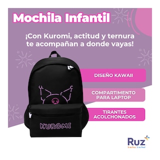 Foto 3 | Mochila Juvenil Sanrio Kuromi 26 L
