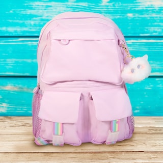 Foto 6 | Mochila Escolar Con Llavero Mima2