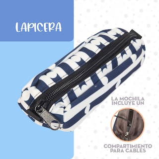Foto 6 | Set De Mochila Con Lapicera Mima2 Escolar