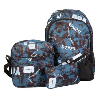 Foto 1 | Mochila Escolar Mima2 Con Compartimento Para Laptop + Lonchera Térmica + Lapicera