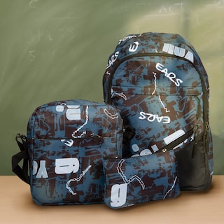 Foto 7 | Mochila Escolar Mima2 Con Compartimento Para Laptop + Lonchera Térmica + Lapicera