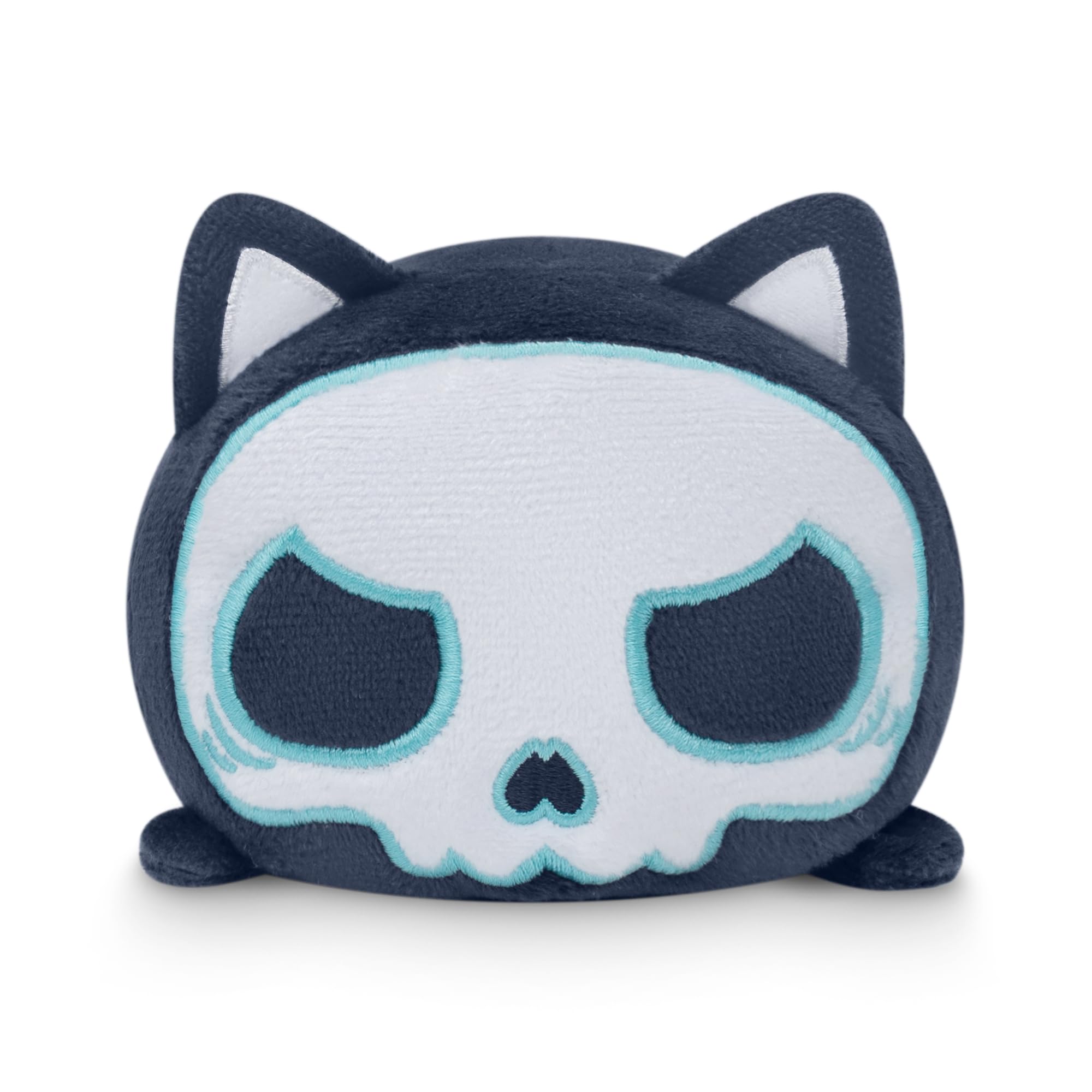 Foto 3 pulgar | Bolsa De Peluche Teeturtle Con Forma De Calavera Azul Oscuro Con Felpa - Venta Internacional.