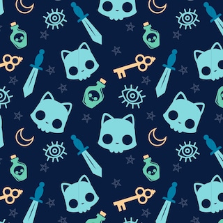 Foto 6 | Bolsa De Peluche Teeturtle Con Forma De Calavera Azul Oscuro Con Felpa - Venta Internacional.