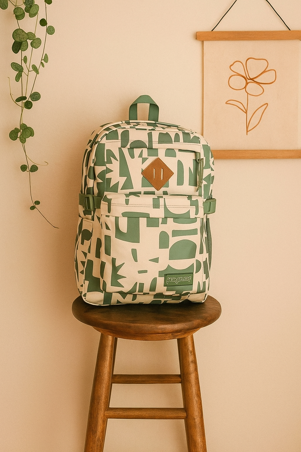 Foto 2 pulgar | Main Campus	Simple Cutout Green