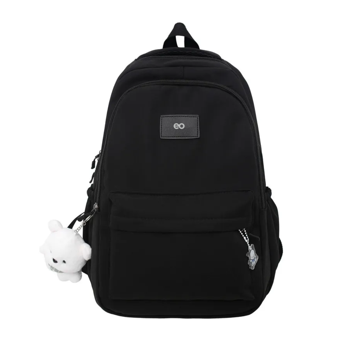 Mochila Escolar De Moda Casual Impermeable Eo Safe Imports Esi-19851 Blanco