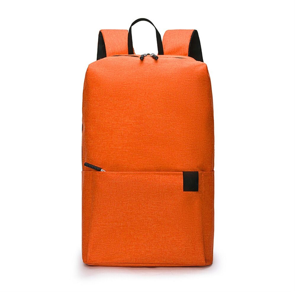 Mini Mochila Para Niños Color Naranja