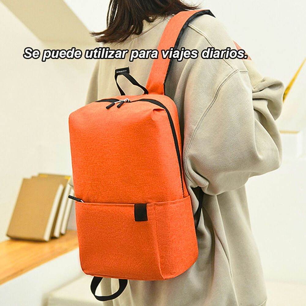 Foto 4 pulgar | Mini Mochila Para Niños Color Naranja