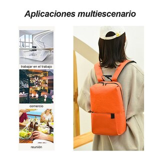 Foto 4 | Mini Mochila Para Niños Color Naranja