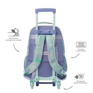 Foto 4 | Mochila Grande Con Ruedas Reforzada | 31 L Magic Dreams L